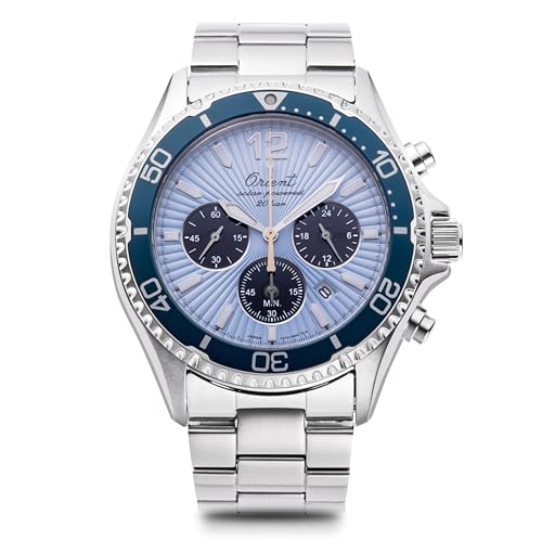ORIENT - 【格安】ORIENT MAKO 未使用品 Orient Mako Solar Panda Made in Japan, Sky Blue (75th Model